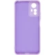 Чехол Fiji Full Soft Premium для Xiaomi Redmi Note 12S противоударный бампер с микрофиброй Violet - изображение 2