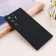 Чехол Fiji Full Soft Premium для Samsung Galaxy S23 Ultra (S918) противоударный бампер с микрофиброй Black - изображение 3