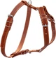 Шлея Collar одинарная для мелких и средних собак (ширина 20 мм, А:40-56 см, В:57-65 см) Коричневая (06366Collar) - изображение 1
