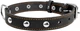 Ошейник Collar одинарный с украшениями (ширина 25 мм, длина 38-50 см) Черный (02231Collar) - изображение 2