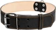 Нашийник Collar подвійний 45 мм 57-69 см Чорний (03591) - изображение 1