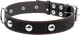 Нашийник Collar одинарний з прикрасами (ширина 35 мм, довжина 48-63 см) Чорний (02711Collar) - зображення 2