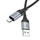Кабель Micro USB HOCO X102 для зарядки 2.4A 1м черный - изображение 5