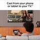 Odtwarzacz multimedialny Google Chromecast z Google TV 4K UHD (2160p) Biały (GA01919-NO) - obraz 6