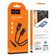 Кабель HOCO UPA28 2 RCA - Jack 3.5 2 pin AUX lotus audio cable (1.5М) стерео-кабель для пристроїв Чорний - изображение 2