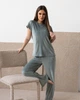 Домашняя одежда ISSA PLUS 13667 XXL оливковая - изображение 1