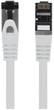 Patchcord Lanberg S/FTP Cat 8 5 m Grey (5901969437942) - obraz 1