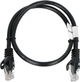 Patchcord Lanberg UTP Cat 6 0.5 m Black (5901969406894) - obraz 1