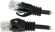 Patchcord Lanberg UTP Cat 6 0.5 m Black (5901969406894) - obraz 2