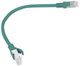 Патч-корд Lanberg UTP Cat 6 2 м Green (5901969409215) - зображення 1