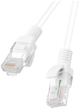 Patchcord Lanberg UTP Cat 5e 30 m White (5901969427875) - obraz 1