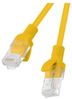 Patchcord Lanberg UTP Cat 5e 30 m Orange (5901969427882) - obraz 1