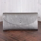 Кошелек C-8460A-silvery-grey Серебристо-серый - изображение 2