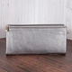 Кошелек C-8460A-silvery-grey Серебристо-серый - изображение 3