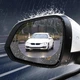 Защитная пленка анти-дождь для боковых зеркал автомобиля овальной формы 2 шт. Прозрачный - изображение 4