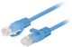 Patchcord Lanberg UTP Cat 6 1.5 m Blue (5901969435917) - obraz 1