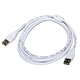 Кабель Usb 2.0 AM / AM male to male длина 1,8 метра белый пакет - изображение 1