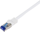 Патч-корд LogiLink Cat 6a S/FTP Ultraflex 7.5 м White (4052792055702) - зображення 1