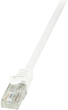 Патч-корд LogiLink Cat 6 U/UTP 15 м White (4052792023657) - зображення 1