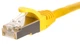 Патч-корд Netrack Cat 5e S/FTP 0.5 м Yellow (5908268774341) - изображение 1