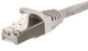 Patchcord Netrack Cat 6 S/FTP 1 m Grey (5908268778516) - obraz 1