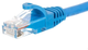 Патч-корд Netrack Cat 6 UTP 2 м Blue (5908268776390) - зображення 1