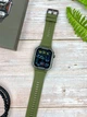 Розумний водонепроникний смарт годинник Smart Watch Lemfo MK66 оливковий спортивний олива хакі - изображение 4