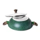 Сковорода-вок с крышкой Fissman Malachite 30 см AL-4309.30 - изображение 5