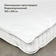 Наматрасник-простынь влагозащитный с резинками по углам IGLEN Asti 180х200 (180200A) - изображение 1