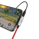 USB переходник HOCO LS28 Lightning 3 в 1 Стальной - изображение 3