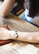 Жіночий наручний годинник Casio LTP-1241D-4A3 Срібло\Персик довговічний - зображення 6