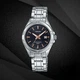 Женские наручные часы Casio LTP-1308D-1A2 выполнены в серебряном цвете с черным экраном. - изображение 7