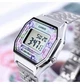 Женские наручные часы CASIO LA680WA-2C Серебро\цветы со светодиодной подсветкой (001) - изображение 2