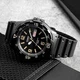 Чоловічий наручний годинник Casio MRW-200H-1B3 Чорний з жовтим удароміцним - зображення 2