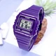 Женские наручные часы Casio W-215H-6A Виноград удобные - изображение 2