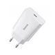 Сетевое зарядное устройство Baseus USB Type C 20W Speed ​​Mini Quick Charger White (YM1838) - изображение 1