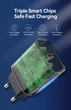 Сетевое зарядное устройство Vention PD 20W Type-C быстрая зарядка Black (YM1217) - изображение 7