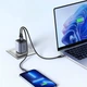 Сетевое зарядное устройство Ugreen fast charger GaN 2xUSB-C 45W Grey (YM1609) - изображение 6