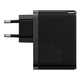 Сетевое зарядное устройство Baseus GaN5 Pro GaN USB Type C / USB 100W PD3.0 QC4.0+ AFC Black (YM1843) - изображение 2