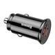 Умное автомобильное зарядное устройство Baseus Circular PPS 30Вт/12v Quick Charge 4.0 QC Black (YM1778) - изображение 5