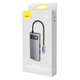 USB-хаб концентратор Baseus Metal Gleam Series 4-в-1 USB Type C - 3 порта USB 3.2 Gen.1 RJ45 Gray (YM1858) - зображення 5