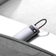 USB-хаб концентратор Baseus Metal Gleam Series 4-в-1 USB Type C - 3 порта USB 3.2 Gen.1 RJ45 Gray (YM1858) - зображення 9