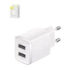 Зарядное устройство СЗУ Baseus Compact Charger 2U 10.5W White (YM1440) - изображение 2