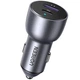 Автомобільний зарядний пристрій для телефона Ugreen USB, USB Type-C QC 3.0 3 A Car Charger Dark Blue (YM1228) - зображення 1