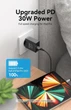 Сетевое зарядное устройство Vention PD 30 W Type-C быстрая зарядка Black (YM1219) - изображение 4