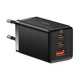 Зарядное устройство СЗУ Baseus GaN5 Pro 2xUSB-C + USB 65 W Black (YM1659) - изображение 1
