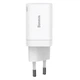Сетевое зарядное устройство Baseus Super Si Pro USB / USB Type C 30W White (YM1839) - изображение 2