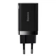 Сетевое зарядное устройство Baseus Super Si Pro USB / USB Type C 30W Black (YM1842) - изображение 2