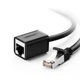 Подовжувач мережевого кабелю RJ45 Ugreen Ethernet-кабель-подовжувач Cat 6 FTP 1000 Мбіт/с 3 м Black (YM1408) - зображення 9