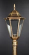 Фонарь уличный на ножке 27101 Золото 84х20х20 см. - изображение 2
